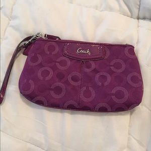 Authentic Coach wristlet