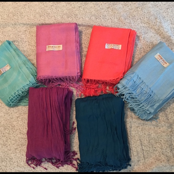 BUNDLE!!!! Pashmina Scarves in Assorted Colors