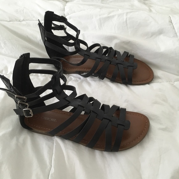 Black sandals
