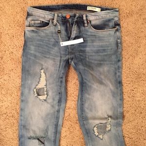 Blank Denim distressed skinny jeans