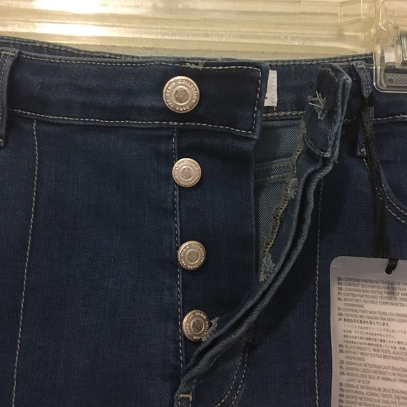 Dark Denim Shorts - Picture 4 of 4