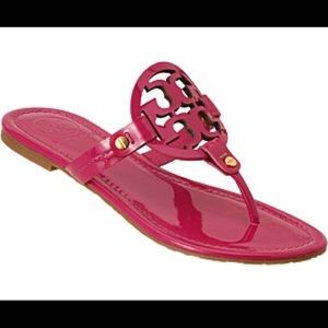 Tory Burch Miller Pink Patent size 6