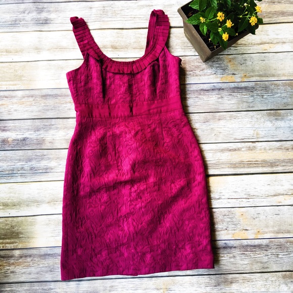 MOVING SALE ‼️ Antonio Melani Raspberry Dress - Picture 2 of 4