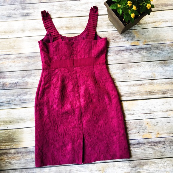MOVING SALE ‼️ Antonio Melani Raspberry Dress - Picture 3 of 4