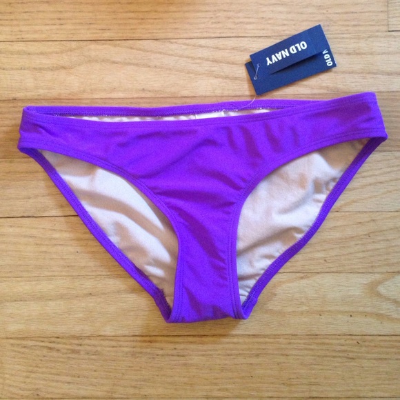 NWT Purple Bikini Bottoms - XS