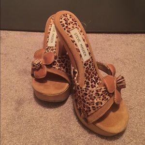 Steven Madden Leopard Heels