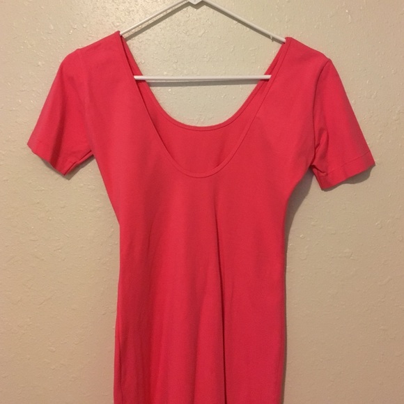 Pink Bodycon Dress - Picture 2 of 3