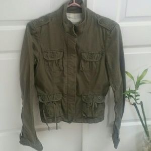 Abercrombie and Fitch Green Utility Jacket
