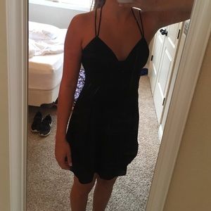 Black express dress