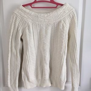 Ralph Lauren sparkle knit boat neck sweater