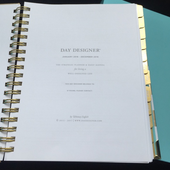 NEW Day designer agenda 2016 - Picture 3 of 4