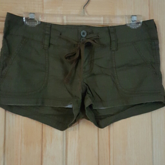 Empire Military Green Shorts - Picture 2 of 4