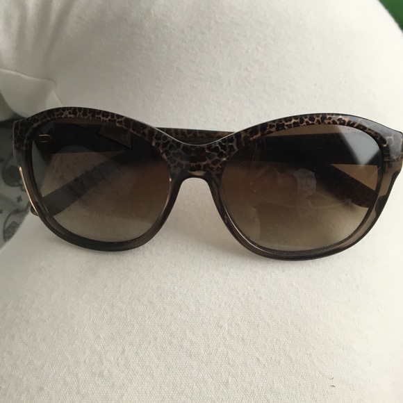 Kate Spade Leopard "Laura" Sunglasses