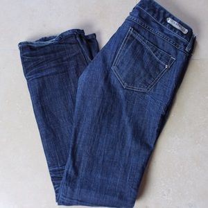 Express Dark Boot Cut Jeans