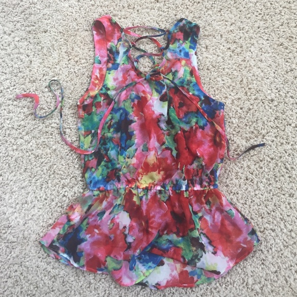Floral Tank - Picture 2 of 2