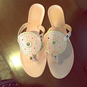 Jack Rogers Jelly Flip Flops