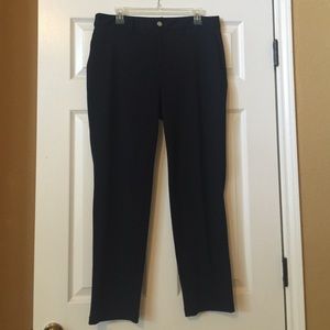 Croft&Barrow - Black pants 14P Stretch