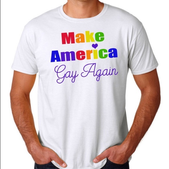 Make America Gay Again Gay Pride Tshirt