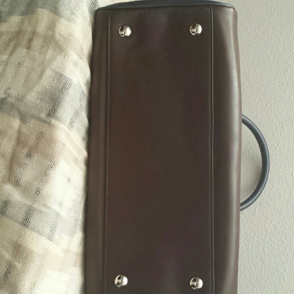 🚫Coach 2 Tone Leather Satchel ❤️🚫SOLD - Picture 2 of 4