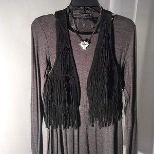 Swede fringe Vest