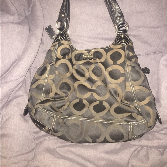 Coach Madison purse real coach - Picture 1 of 4