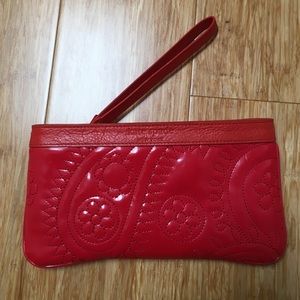 Patent Leather Wristlet