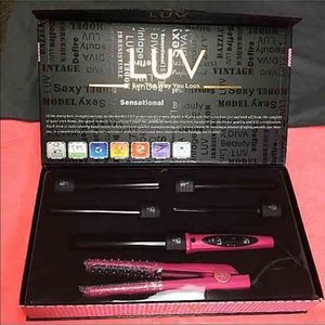 LUV 5-in-1 Tourmaline Ceramic Wand Set