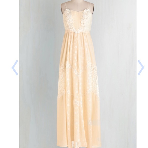Modcloth yes and glow maxi dress