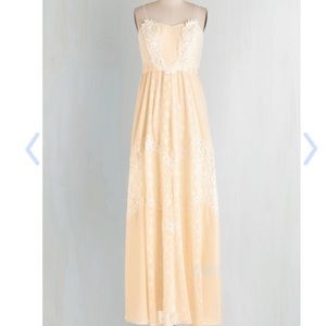 Modcloth yes and glow maxi dress
