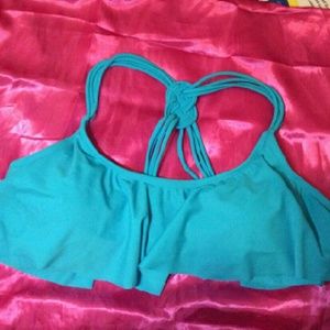 Flowy, strappy back bikini top