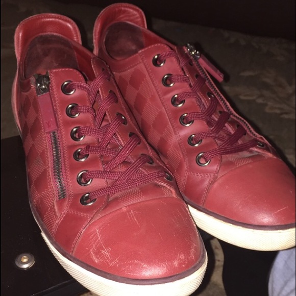 LV Checkered Sneakers - Picture 1 of 2