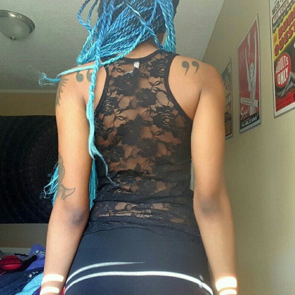 lace racerback - Picture 2 of 3