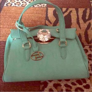 Turquoise Diamond Handbag/Purse