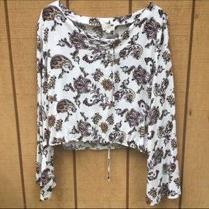 Boho LA Hearts Top