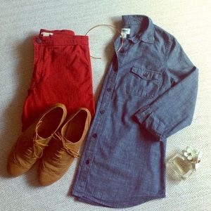 Old Navy Chambray button down