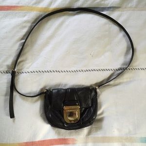 Michael Kors Black Leather Crossbody