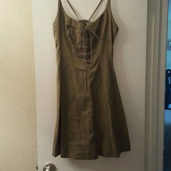 Army Green Dress