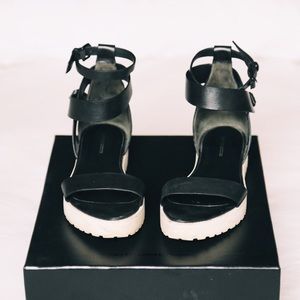 Alexander Wang leather sandals