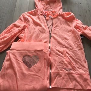 NWT Victoria's Secret hoodie/pants