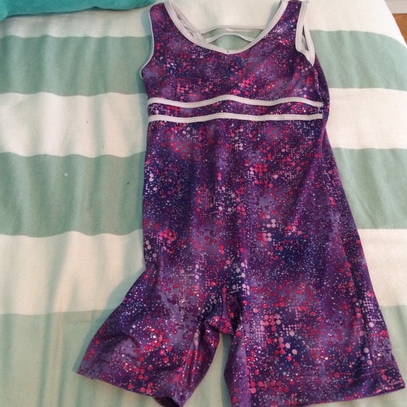 capezio gymnastics leotard worn once