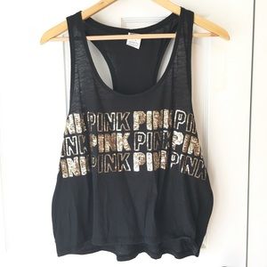 VS Pink Bling Tank Top