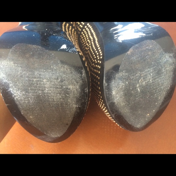 Worn once gold studded rockstar platform pumps 😍 - Picture 3 of 4