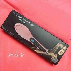 Fast hair straightener PINK