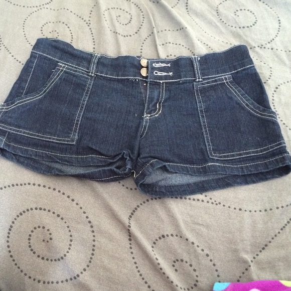 Dark Blue jean shorts