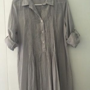 GAP Pleated Shirtdress