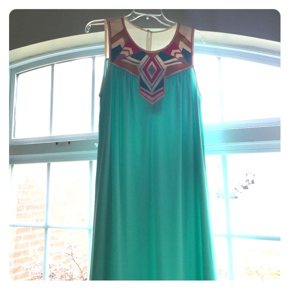 NWT Aztec maxi dress - size Large