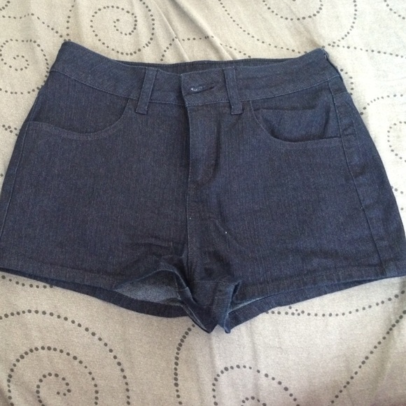 High rise shorts