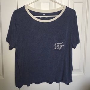 AEO Soft & Sexy "Good Vibes Only" t-shirt
