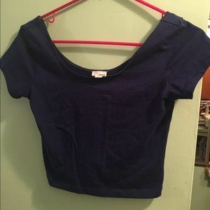 Garage crop top