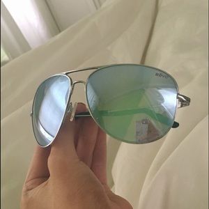 NEW revo chrome blue reflective sunglasses